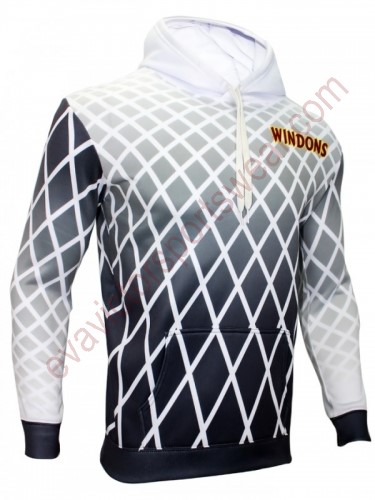 Pull Over Hoodies- Men Dye Sublimation