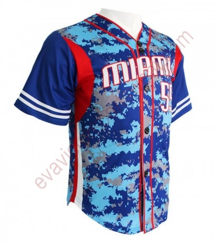 Full Buttons-Dye Sublimated Jerseys